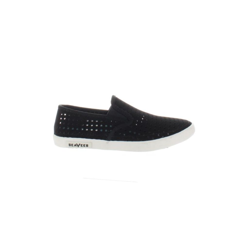 SeaVees Womens Baja Black Casual Flats Size 5.5 Medium (B, M)!